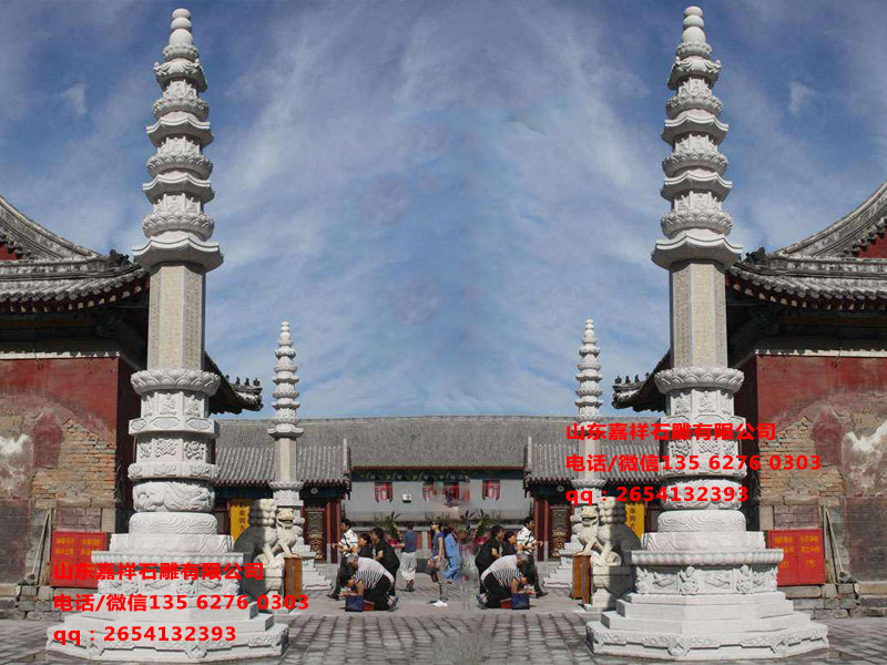 點(diǎn)擊查看詳細(xì)信息<br>標(biāo)題：石經(jīng)幢圖片_佛教經(jīng)幢雕刻設(shè)計(jì)